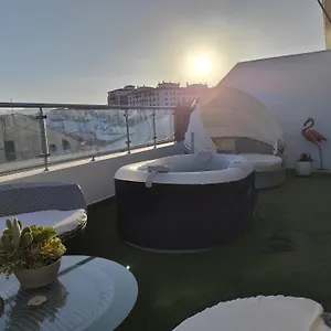 Atico Rilque, Independientes Con Jacuzzi Privado Y Terraza En , Ronda Spanje